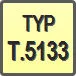 Piktogram - Typ: T.5133